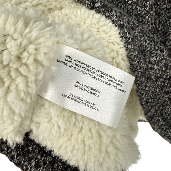 Orvis Brighton Black Sherpa Fleece Lined 1/4 Zip Pullover Sweater Men XL Outdoor - Picture 15 of 16